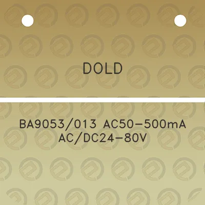 dold-ba9053013-ac50-500ma-acdc24-80v