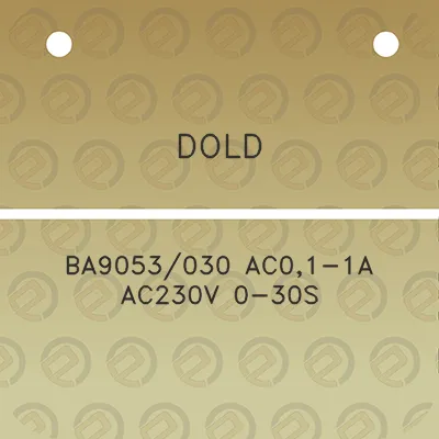 dold-ba9053030-ac01-1a-ac230v-0-30s