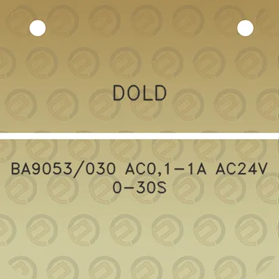 dold-ba9053030-ac01-1a-ac24v-0-30s