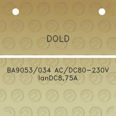 dold-ba9053034-acdc80-230v-iandc875a