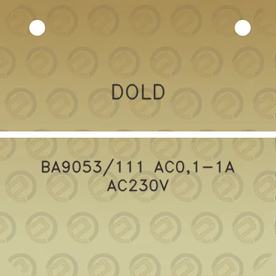 dold-ba9053111-ac01-1a-ac230v