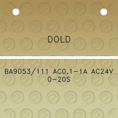 dold-ba9053111-ac01-1a-ac24v-0-20s