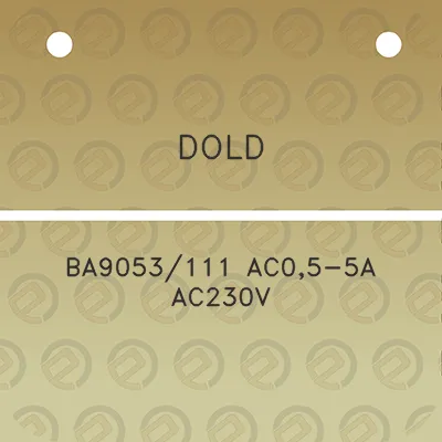 dold-ba9053111-ac05-5a-ac230v