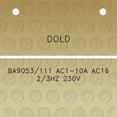 dold-ba9053111-ac1-10a-ac16-23hz-230v