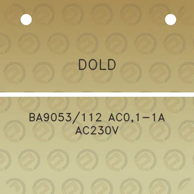 dold-ba9053112-ac01-1a-ac230v