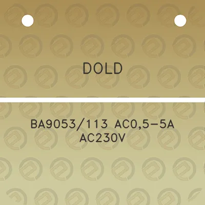 dold-ba9053113-ac05-5a-ac230v