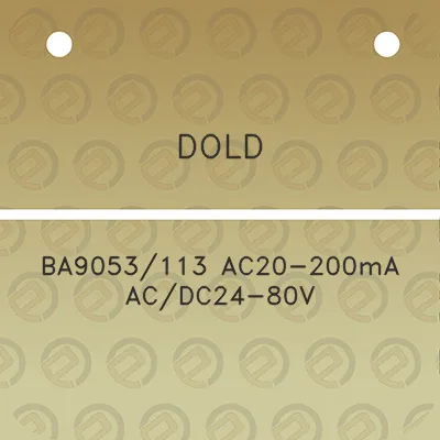 dold-ba9053113-ac20-200ma-acdc24-80v