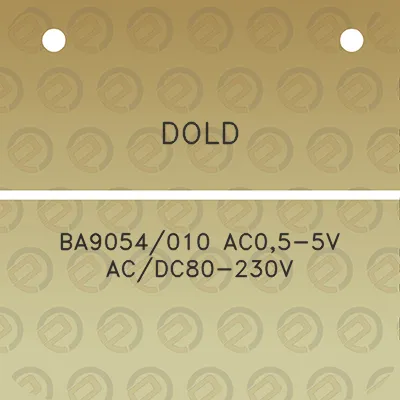 dold-ba9054010-ac05-5v-acdc80-230v