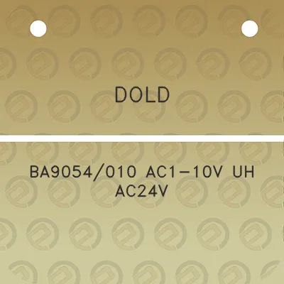 dold-ba9054010-ac1-10v-uh-ac24v