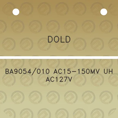 dold-ba9054010-ac15-150mv-uh-ac127v