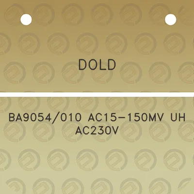 dold-ba9054010-ac15-150mv-uh-ac230v