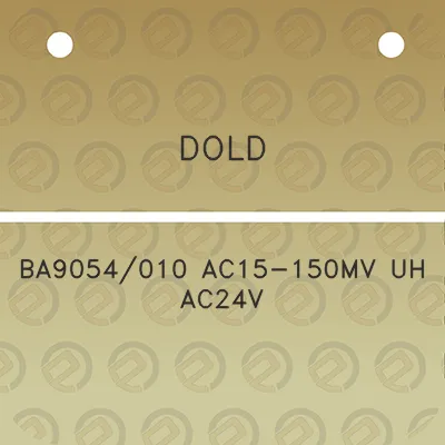 dold-ba9054010-ac15-150mv-uh-ac24v