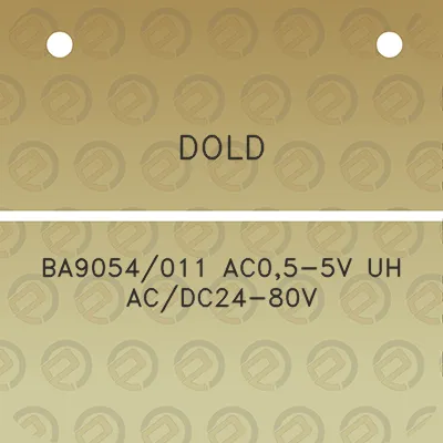 dold-ba9054011-ac05-5v-uh-acdc24-80v