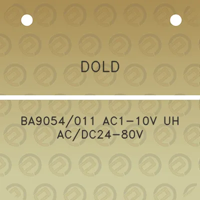 dold-ba9054011-ac1-10v-uh-acdc24-80v