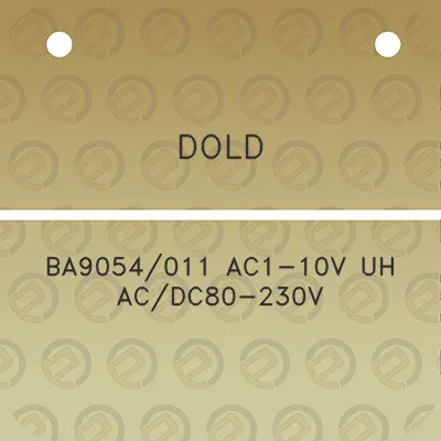 dold-ba9054011-ac1-10v-uh-acdc80-230v