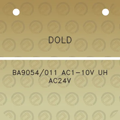 dold-ba9054011-ac1-10v-uh-ac24v