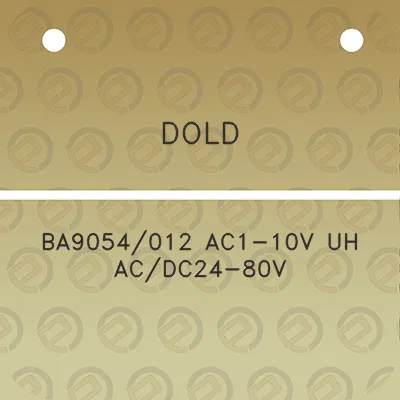 dold-ba9054012-ac1-10v-uh-acdc24-80v