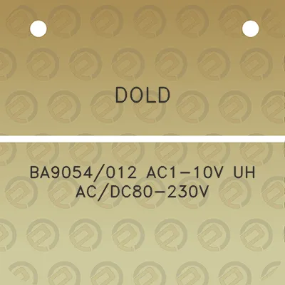 dold-ba9054012-ac1-10v-uh-acdc80-230v