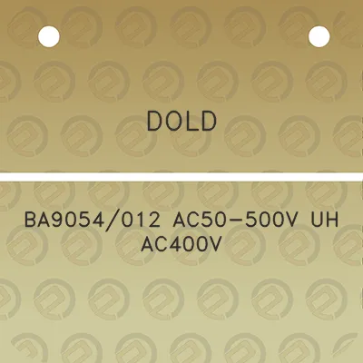 dold-ba9054012-ac50-500v-uh-ac400v