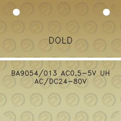 dold-ba9054013-ac05-5v-uh-acdc24-80v