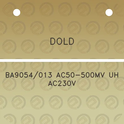 dold-ba9054013-ac50-500mv-uh-ac230v