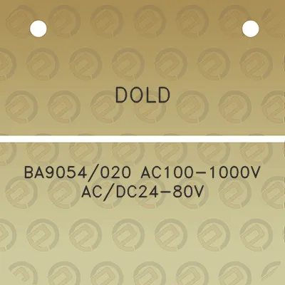 dold-ba9054020-ac100-1000v-acdc24-80v