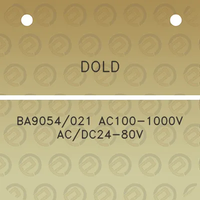 dold-ba9054021-ac100-1000v-acdc24-80v