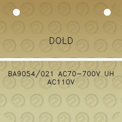 dold-ba9054021-ac70-700v-uh-ac110v