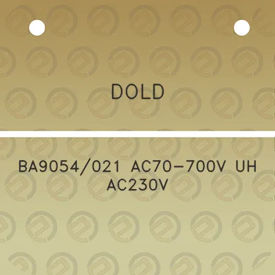 dold-ba9054021-ac70-700v-uh-ac230v