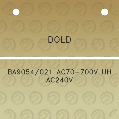 dold-ba9054021-ac70-700v-uh-ac240v