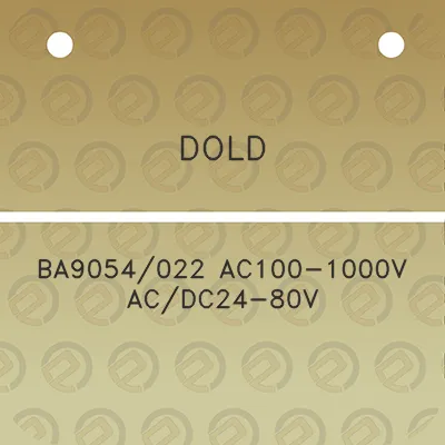 dold-ba9054022-ac100-1000v-acdc24-80v