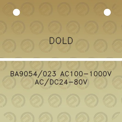 dold-ba9054023-ac100-1000v-acdc24-80v