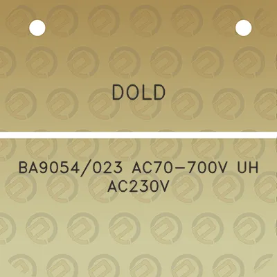 dold-ba9054023-ac70-700v-uh-ac230v