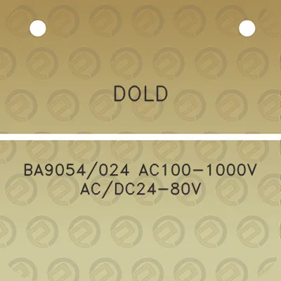 dold-ba9054024-ac100-1000v-acdc24-80v