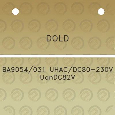 dold-ba9054031-uhacdc80-230v-uandc82v