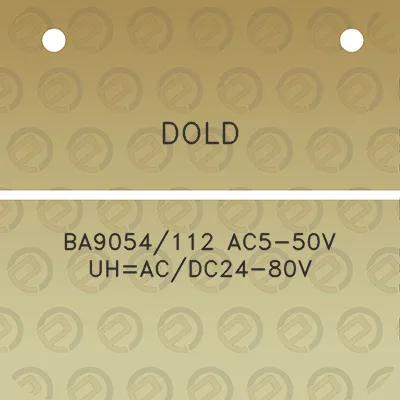 dold-ba9054112-ac5-50v-uhacdc24-80v