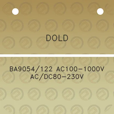 dold-ba9054122-ac100-1000v-acdc80-230v