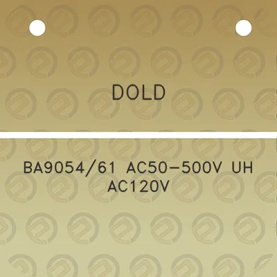 dold-ba905461-ac50-500v-uh-ac120v