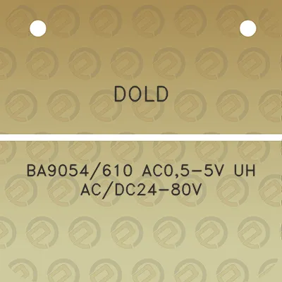 dold-ba9054610-ac05-5v-uh-acdc24-80v