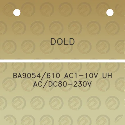 dold-ba9054610-ac1-10v-uh-acdc80-230v