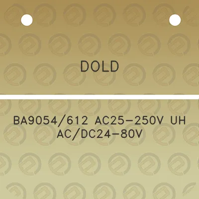 dold-ba9054612-ac25-250v-uh-acdc24-80v