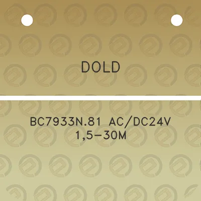 dold-bc7933n81-acdc24v-15-30m