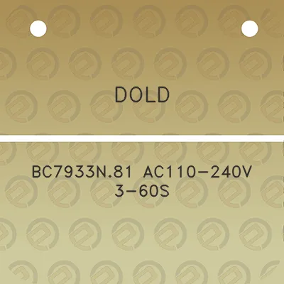 dold-bc7933n81-ac110-240v-3-60s