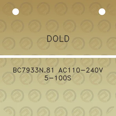 dold-bc7933n81-ac110-240v-5-100s