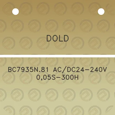 dold-bc7935n81-acdc24-240v-005s-300h