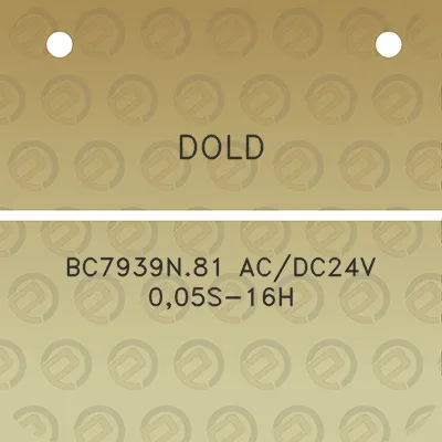 dold-bc7939n81-acdc24v-005s-16h