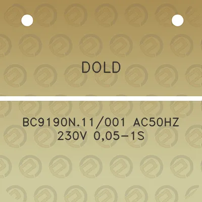 dold-bc9190n11001-ac50hz-230v-005-1s