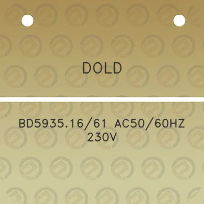 dold-bd59351661-ac5060hz-230v