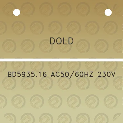 dold-bd593516-ac5060hz-230v