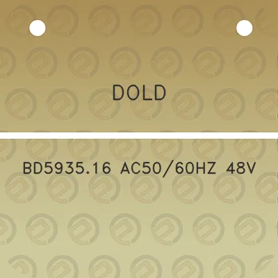 dold-bd593516-ac5060hz-48v